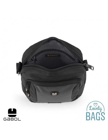Bandolera grande impermeable Gabol - Saturno