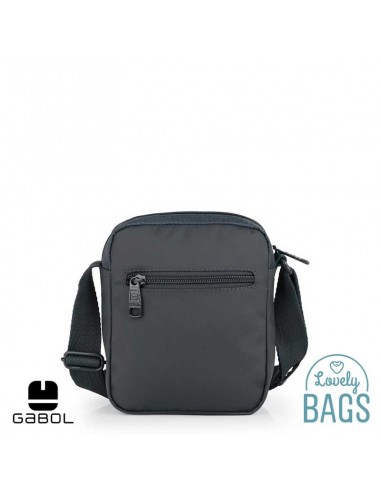 Bandolera gris doble compartiment Gabol - Exit