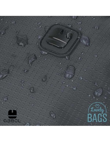 Bandolera impermeable gris Gabol - Exit