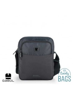 Bolsa tiracolo impermeável cinzenta Gabol - Exit 2