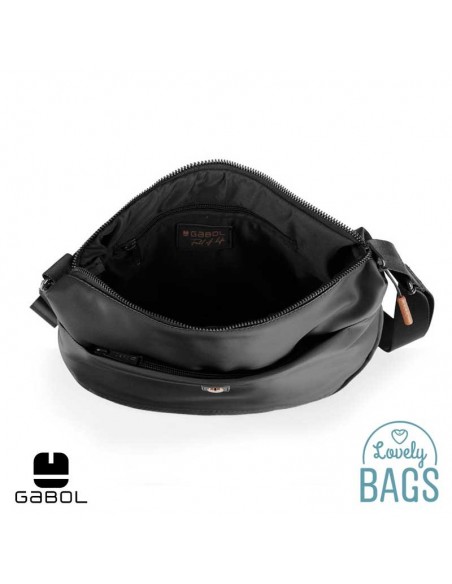 Bandolera gris verdoso Gabol - Blur