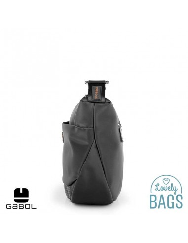 Bandolera gris verdoso Gabol - Blur