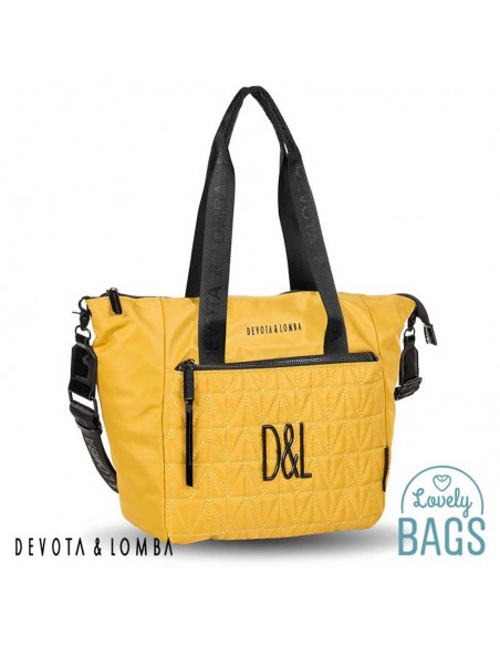 Bossa d'espatlla mostassa Devota & Lomba - Tall