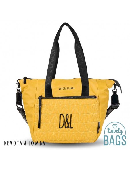 Bossa d'espatlla mostassa Devota & Lomba - Tall