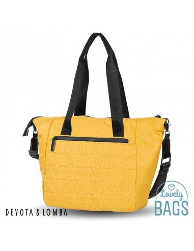 Mala de ombro mostarda Devota & Lomba - Tall