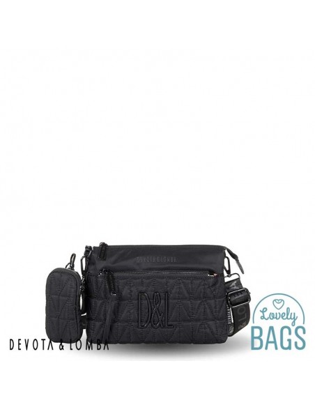 Bandolera petita negra Devota & Lomba - Tall