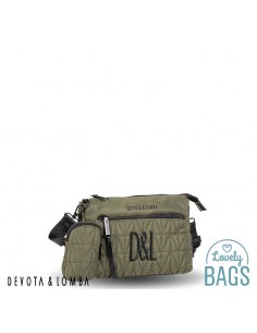 Bolsa a tiracolo caqui Devota & Lomba - Tall