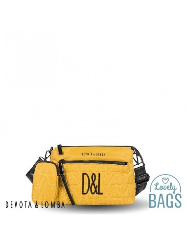 Bandolera petita mostassa Devota & Lomba - Tall