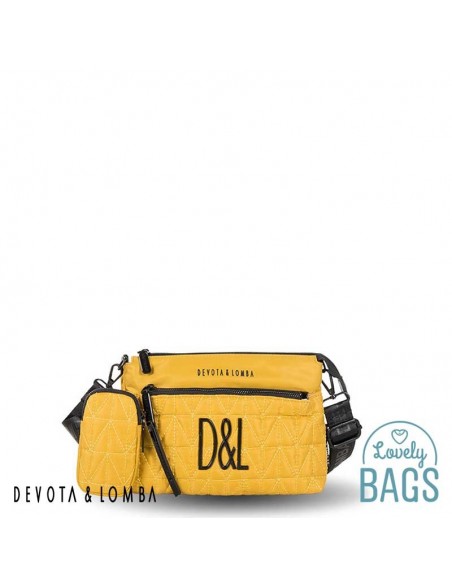 Bandolera petita mostassa Devota & Lomba - Tall