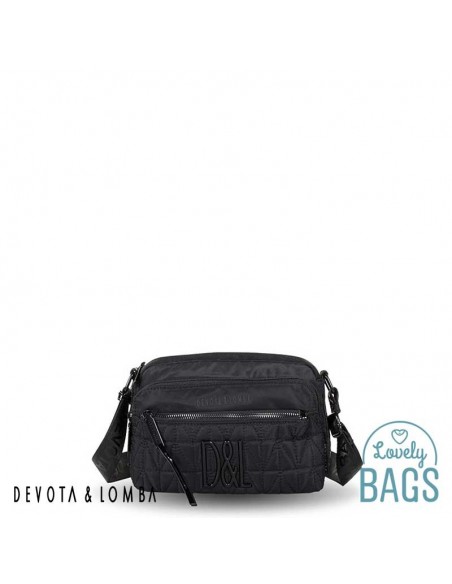 Bandolera compacta negra Devota & Lomba - Tall