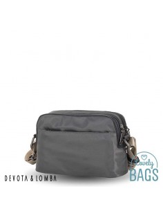 Bandolera plom doble compartiment Devota & Lomba - Bubble 2