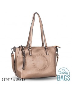 Bossa shopper bronze Devota & Lomba - Circle