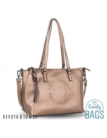 Bossa shopper bronze Devota & Lomba - Circle