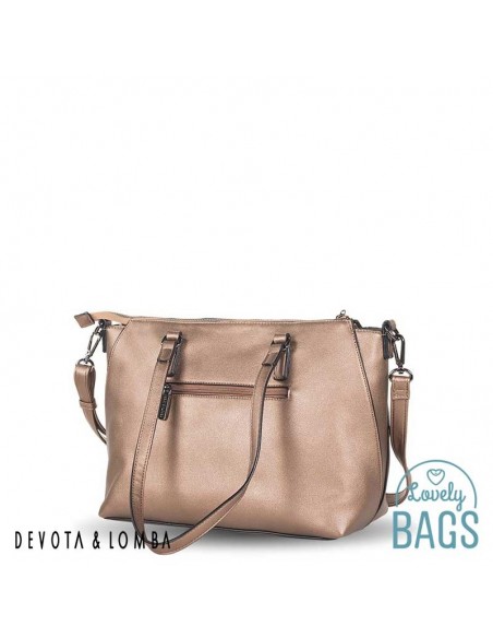 Bolsa Shopper bronze Devota & Lomba - Circle