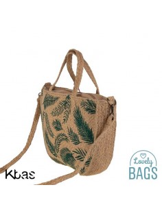 Bossa de mà de jute amb cremallera - Kbas 2