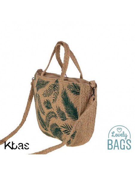 Bossa de mà de jute amb cremallera - Kbas