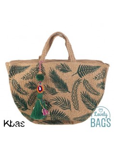 Bossa de mà de jute amb cremallera - Kbas