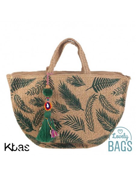 Bossa de mà de jute amb cremallera - Kbas