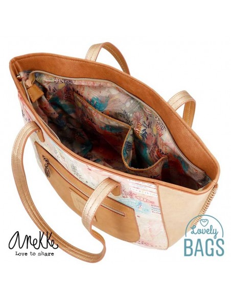 Bolso Shopper grande Anekke Mediterranean