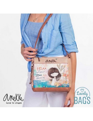 Bandolera triple compartiment Anekke Mediterranean