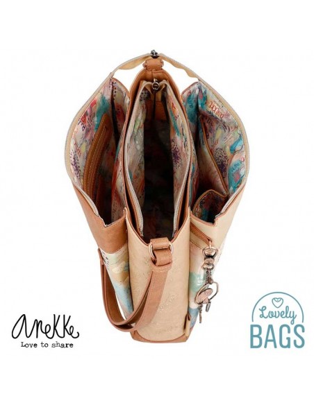 Bandolera triple compartimento Anekke Mediterranean