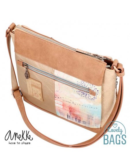 Bandolera triple compartimento Anekke Mediterranean