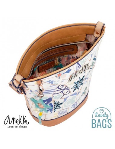 Bolsa a tiracolo oval Anekke Sunrise