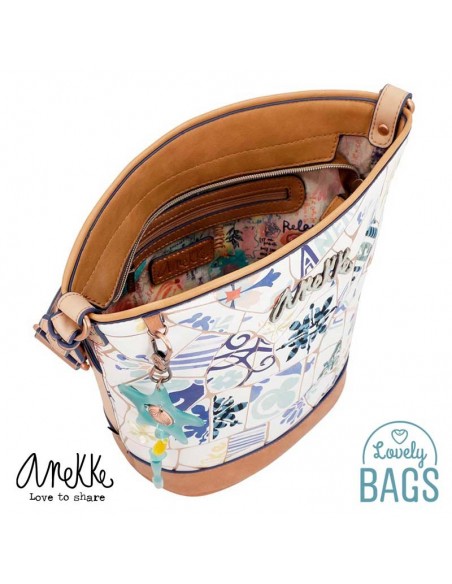 Bolsa a tiracolo oval Anekke Sunrise