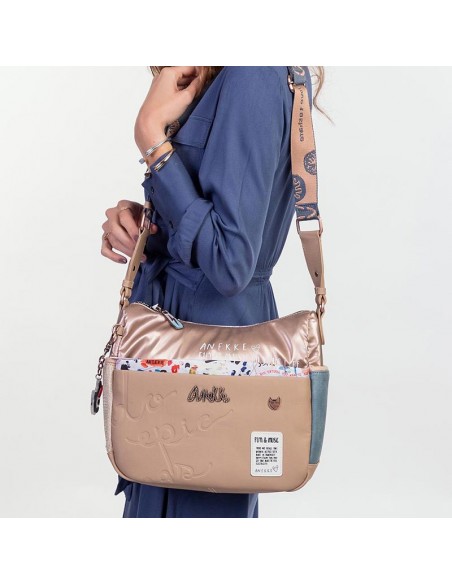 Bolsa de estilo Hobo Anekke Nature